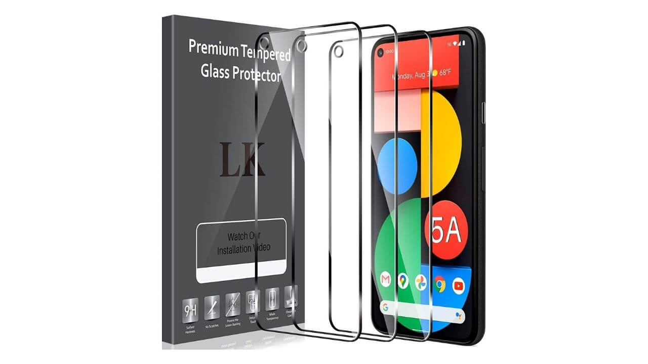 LK Screen Protector for Google Pixel 5a 5G