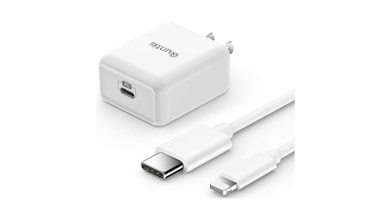 Quntis 20W USB-C Fast Charger (Best secondary charger for office)