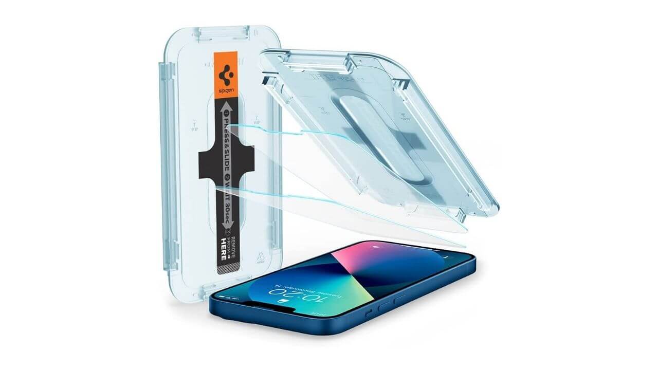 Spigen Tempered Glass Screen Protector for iPhone 13 Mini (Best of all)