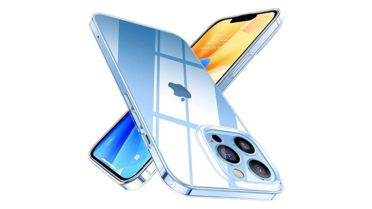TORRAS Slim Transparent Case for iPhone 13 Pro
