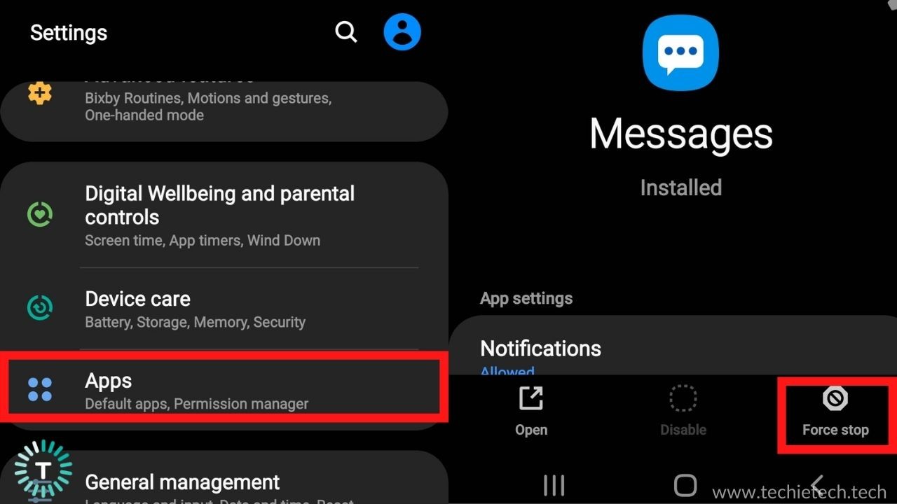 Messages app not working on Samsung Galaxy smartphone? Here are 14 ways