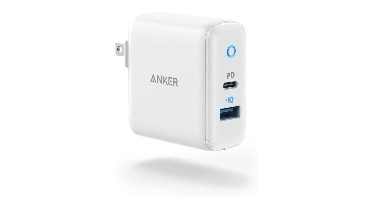 Anker 30W Dual Port USB-C Fast Charger Adapter