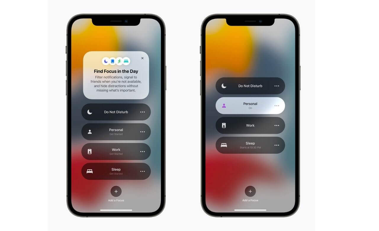 Focus Mode on iOS 15