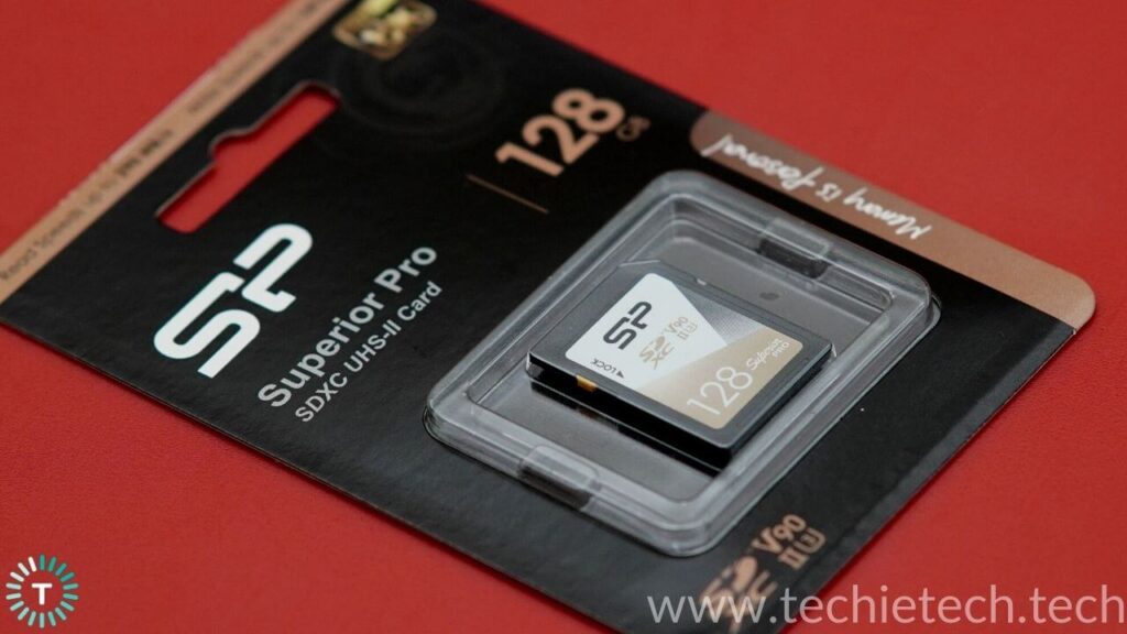 Teste la carte micro SD UHS-II Silicon Power Superior Pro V90