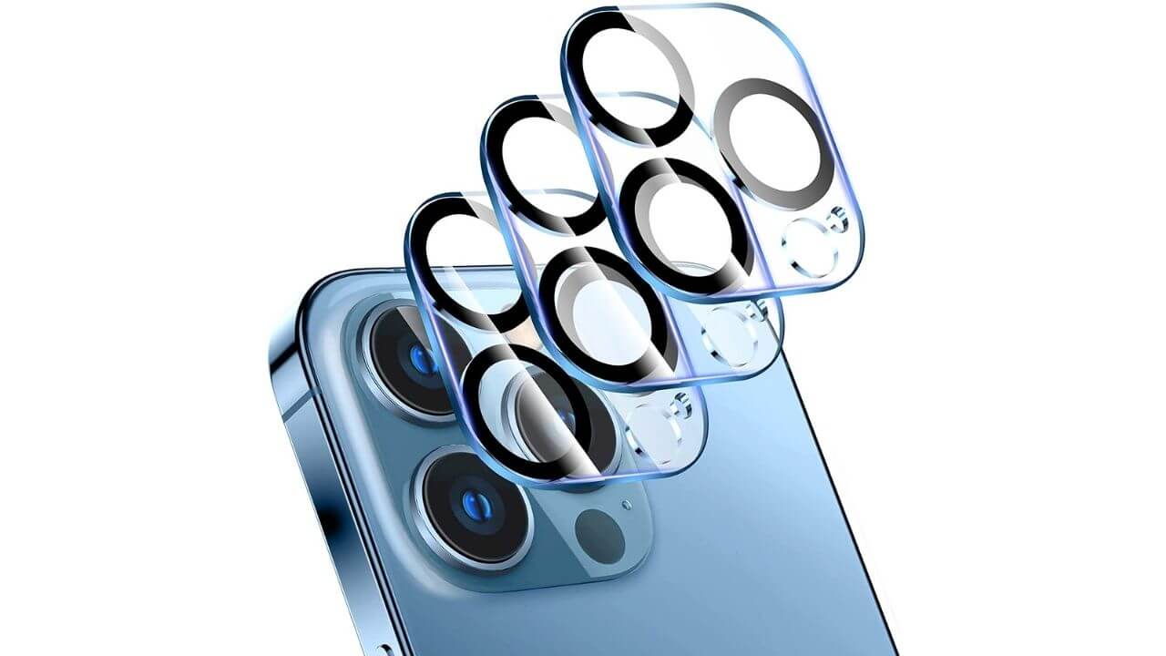 LK Clear Camera Lens Protector for iPhone 13 Pro Max
