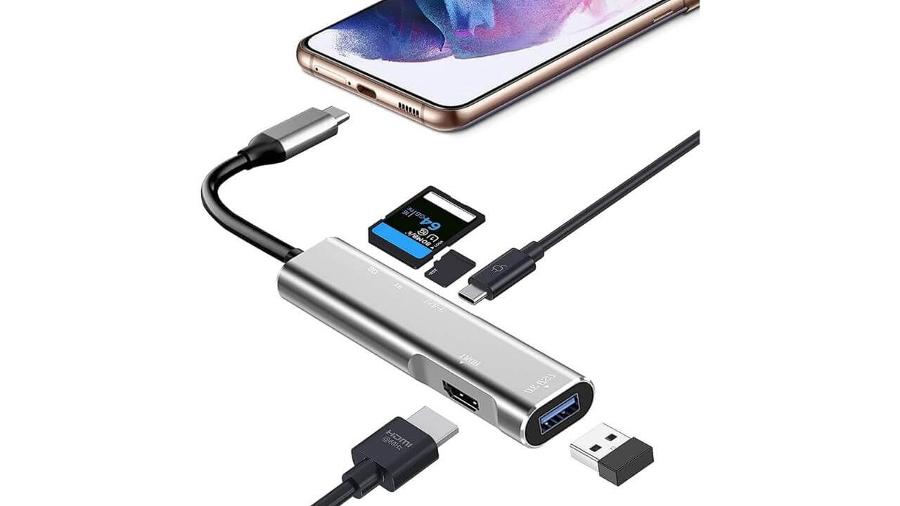 RREAKA USB C Adapter Hub