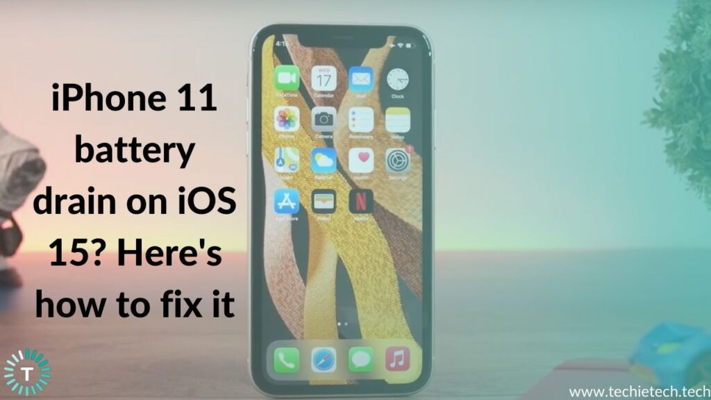 iphone 11 battery drain after ios 18