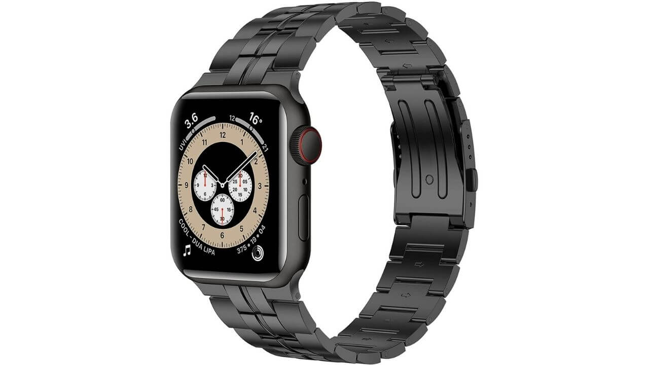 iiteeology Titanium Strap for Apple Watch Series 7