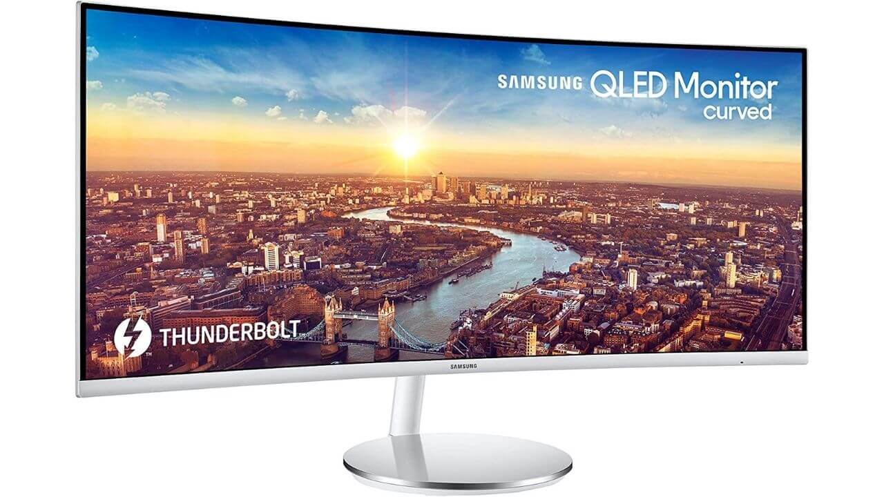 SAMSUNG J791 Series 34-Inch Ultrawide Monitors with Thunderbolt 3