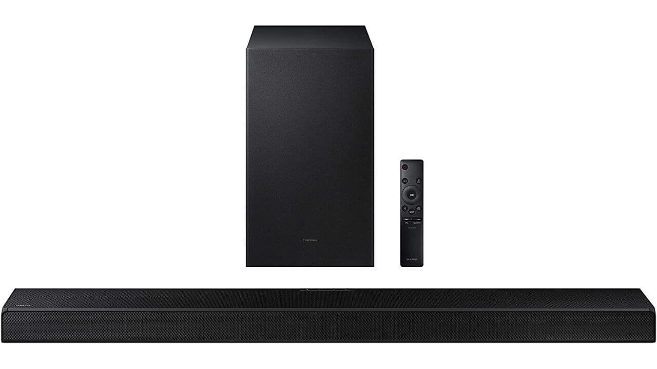 Samsung HW-A450ZA 2.1ch Soundbar with Dolby Audio (Best budget friendly option)