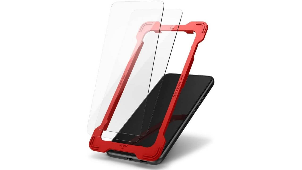 Caseology Snap Fit Clear Tempered Glass for Samsung Galaxy S22 Plus 5G