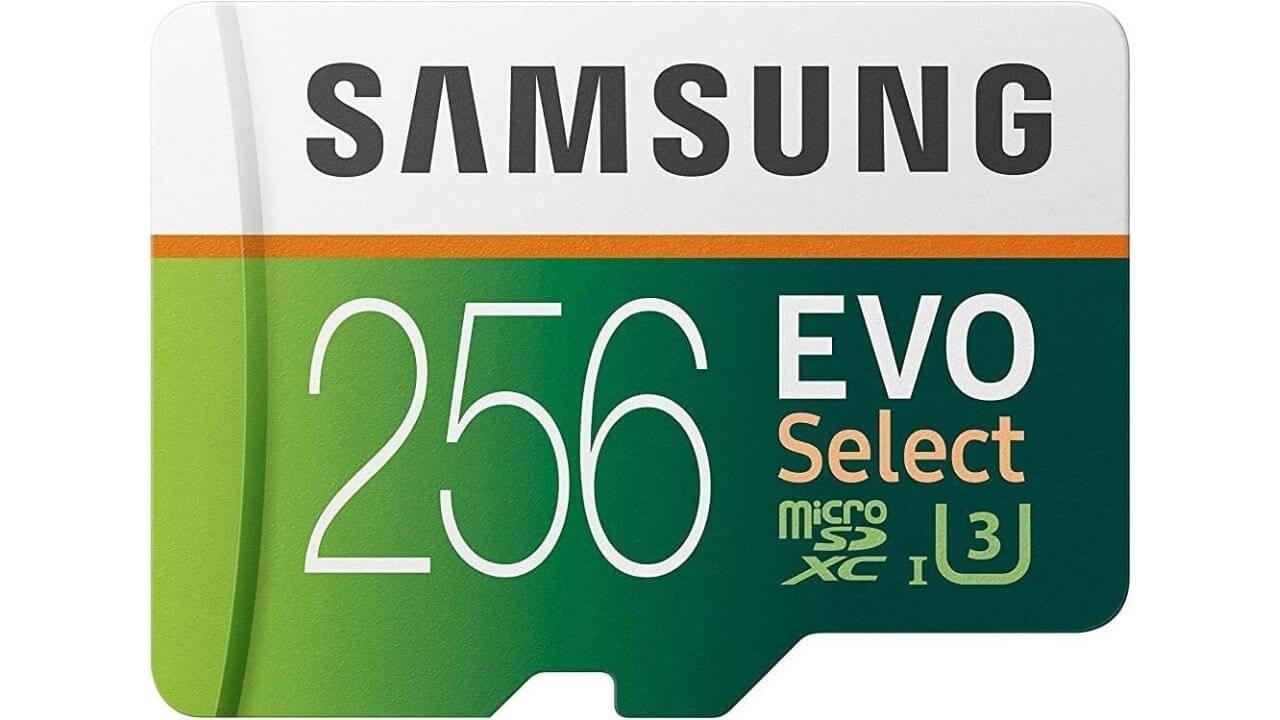 Samsung Evo microSD Card