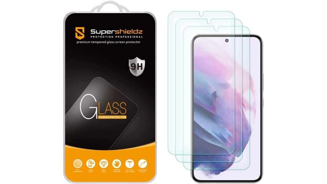 Supershieldz Samsung Galaxy S22 Plus 5G Tempered Glass Screen Protector