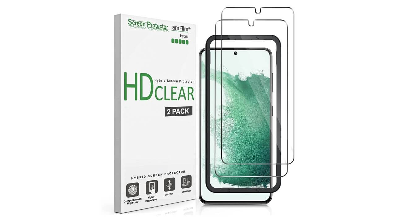 amFilm Screen Protector for S22