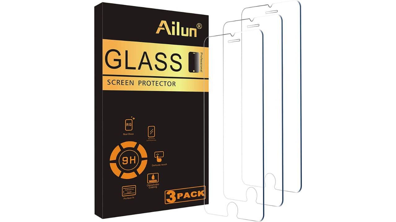 Ailun Glass Screen Protector for iPhone SE 3rd Gen (2022)