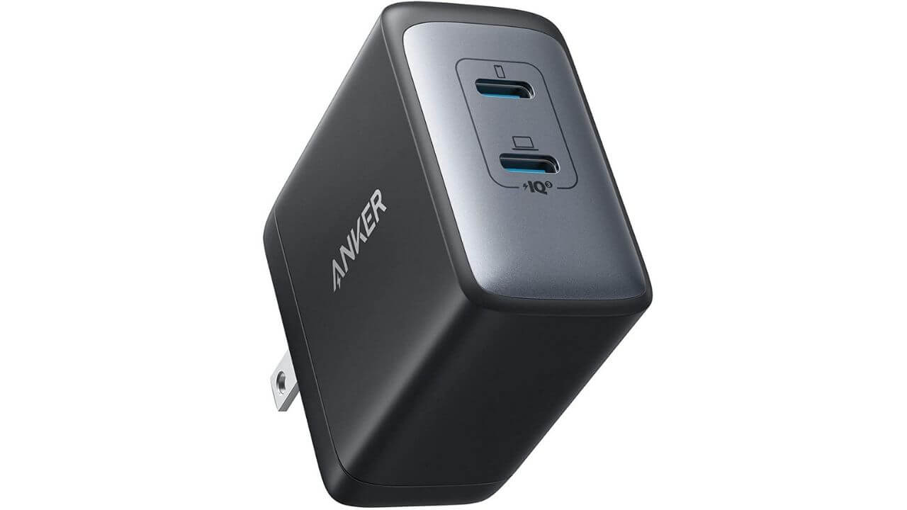 Anker 726 Dual USB-C PPS Fast Charger (Best Galaxy Tab S8 Dual-port USB-C Charger)