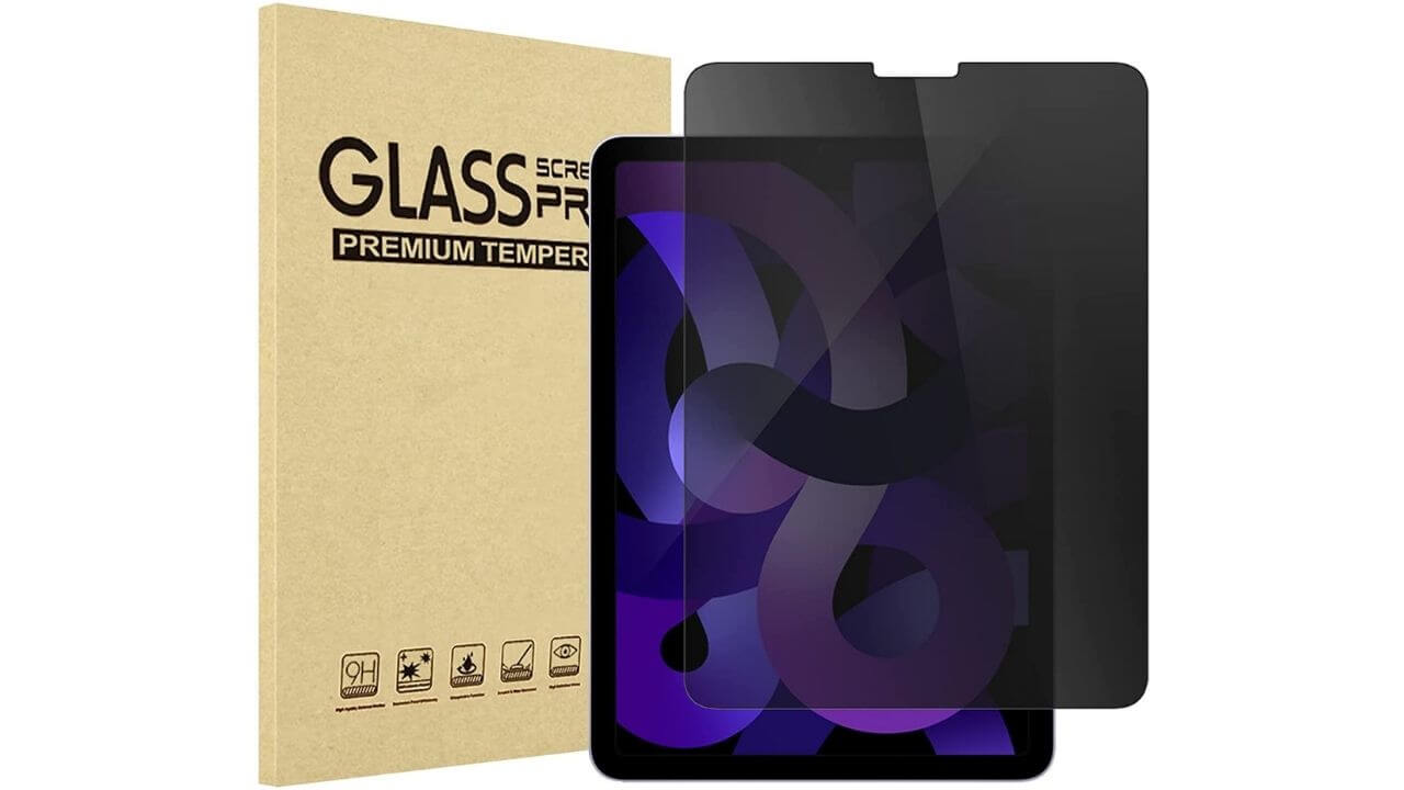 ProCase iPad Air 5 Privacy Screen Protector Film (Best for Travellers)