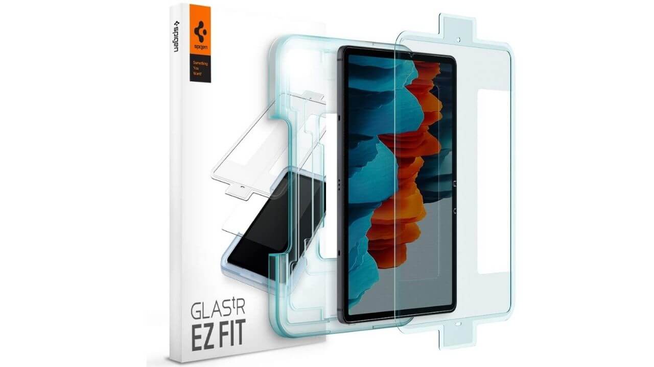 Spigen EZ Fit (Best Galaxy Tab S8 Screen Protectors)