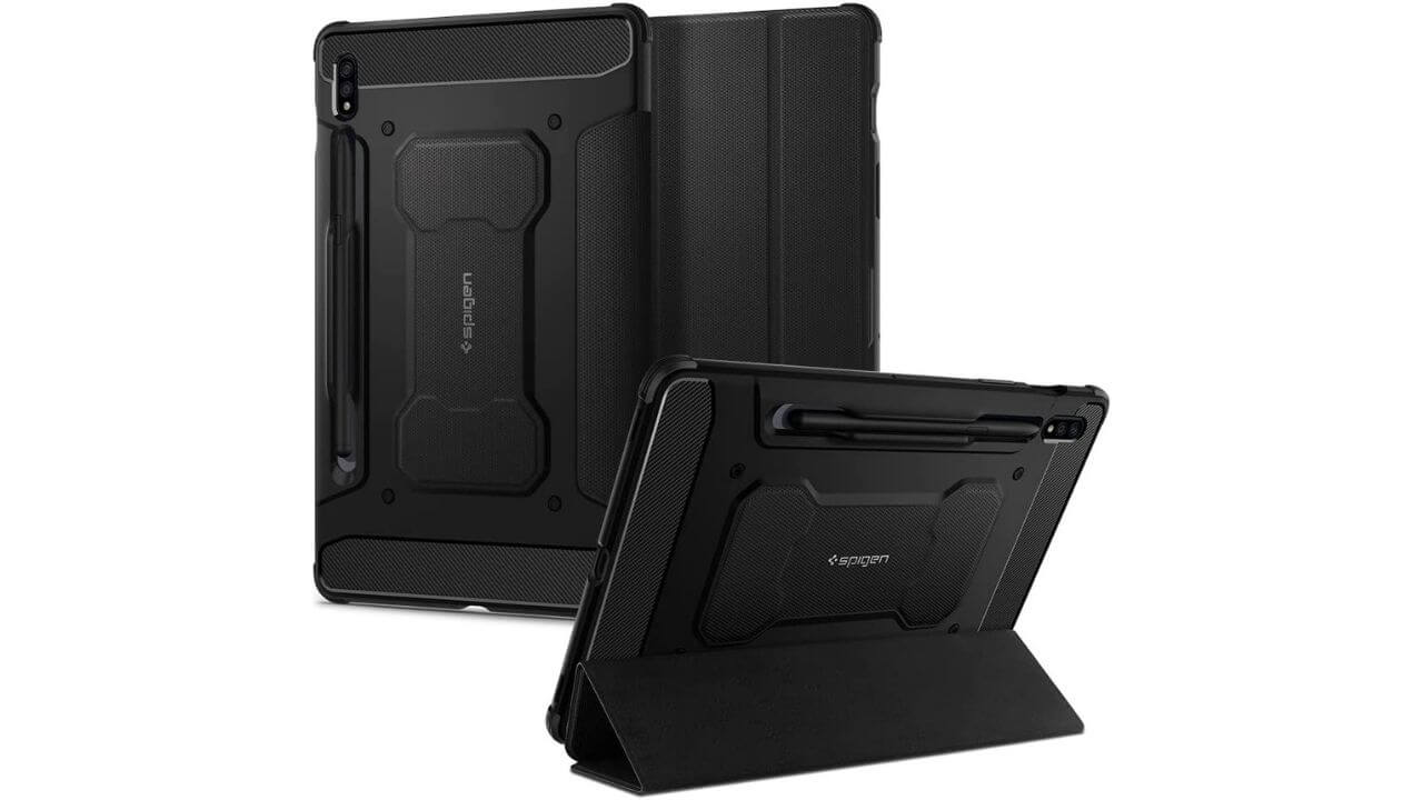 Spigen Rugged Armor Pro (Best Protective Case for Galaxy Tab S8)