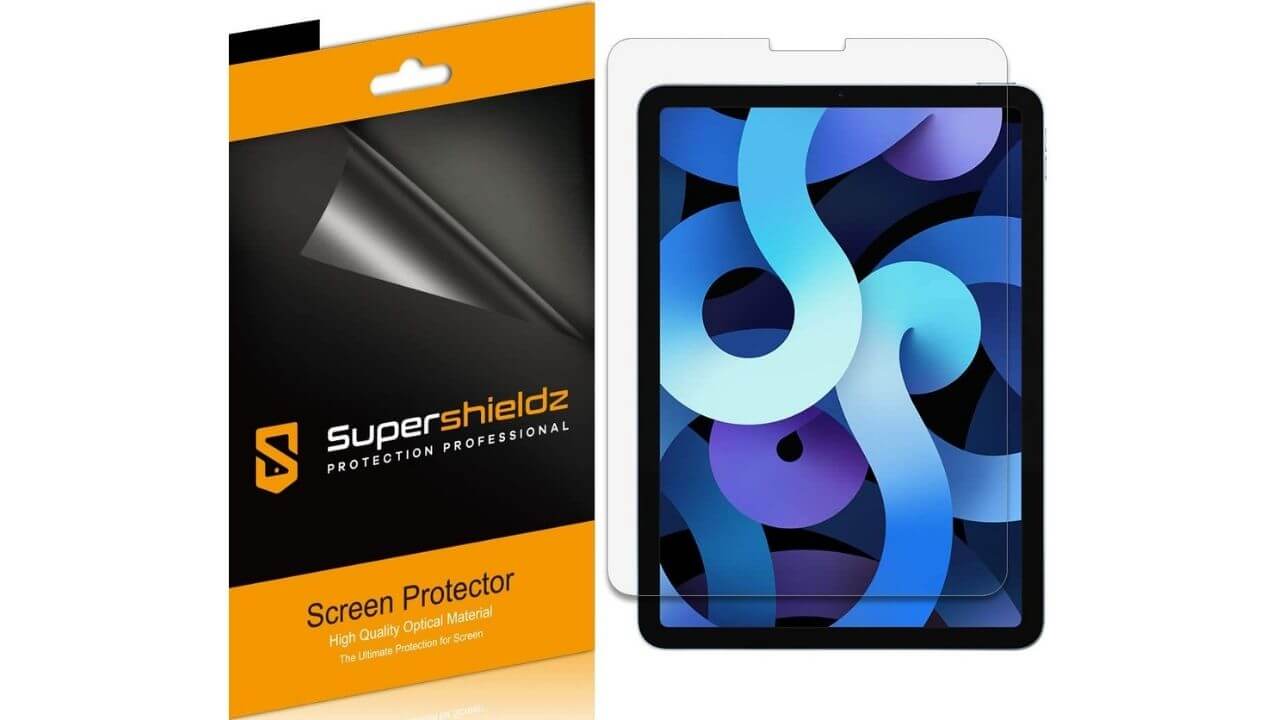 Supershieldz Screen Protector (Best Budget-friendly iPad Air 5th Gen Screen Protector)