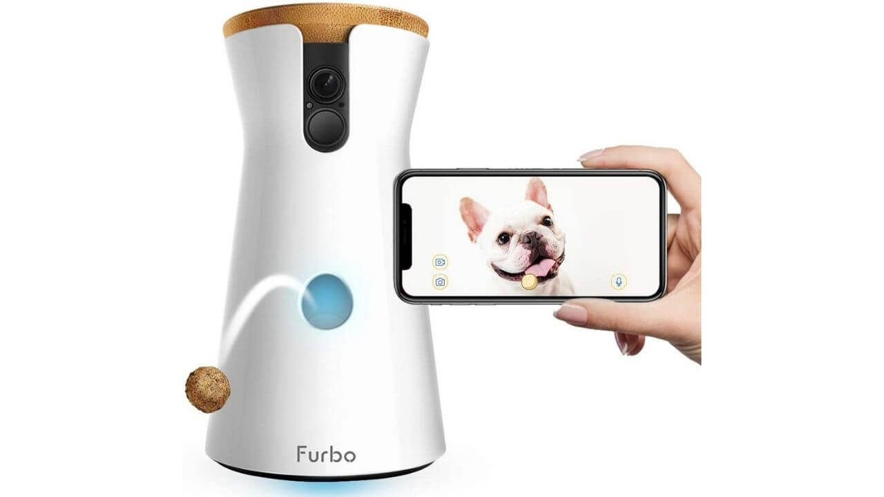 Furbo full HD Wi-Fi Pet Camera with two-way audio