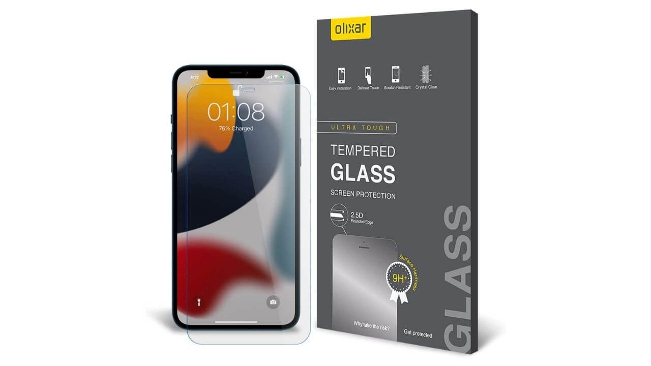 Olixar Screen Protector for iPhone 13 and 13 Pro