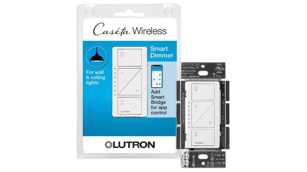 Lutron Caseta Smart Home Dimmer Switch