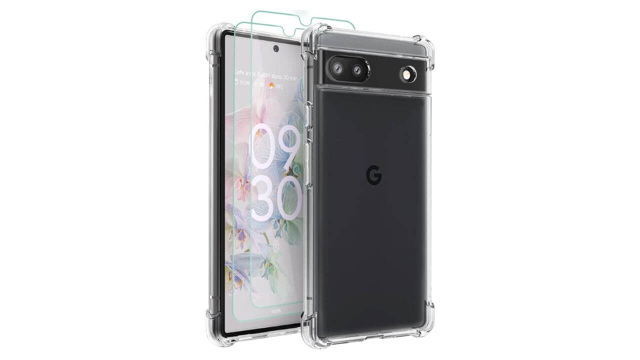 Osophter Clear Case for Pixel 6a