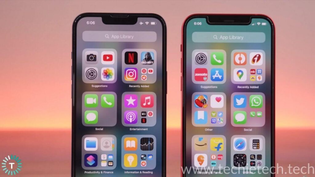 iPhone 12 vs iPhone 13 Display Comparison