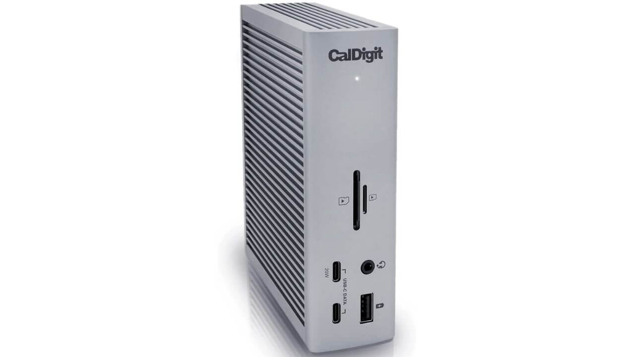 CalDigit TS4 Thunderbolt 4 Dock (Best M2 MacBook Air Docking Station with Pro connectivity)