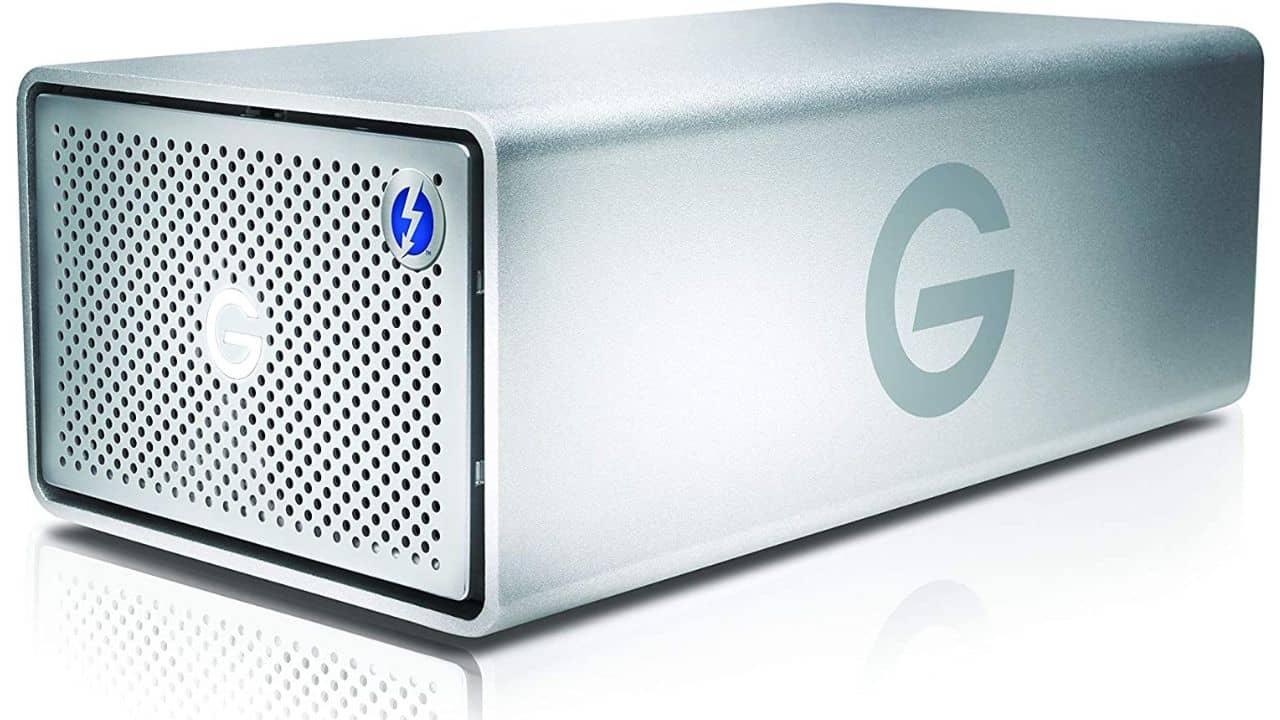 G-Technology G-RAID Drive (Thunderbolt 3 Expandable Desktop Drive)