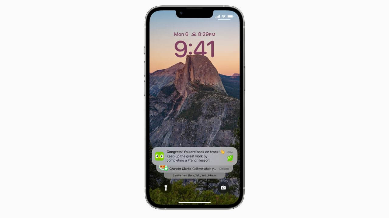 Notifications in iOS 16