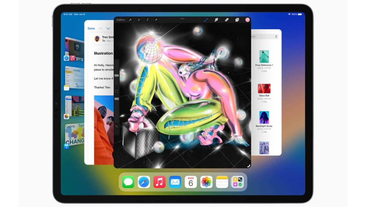 iPadOS 16 introduces new multitasking and collaboration features