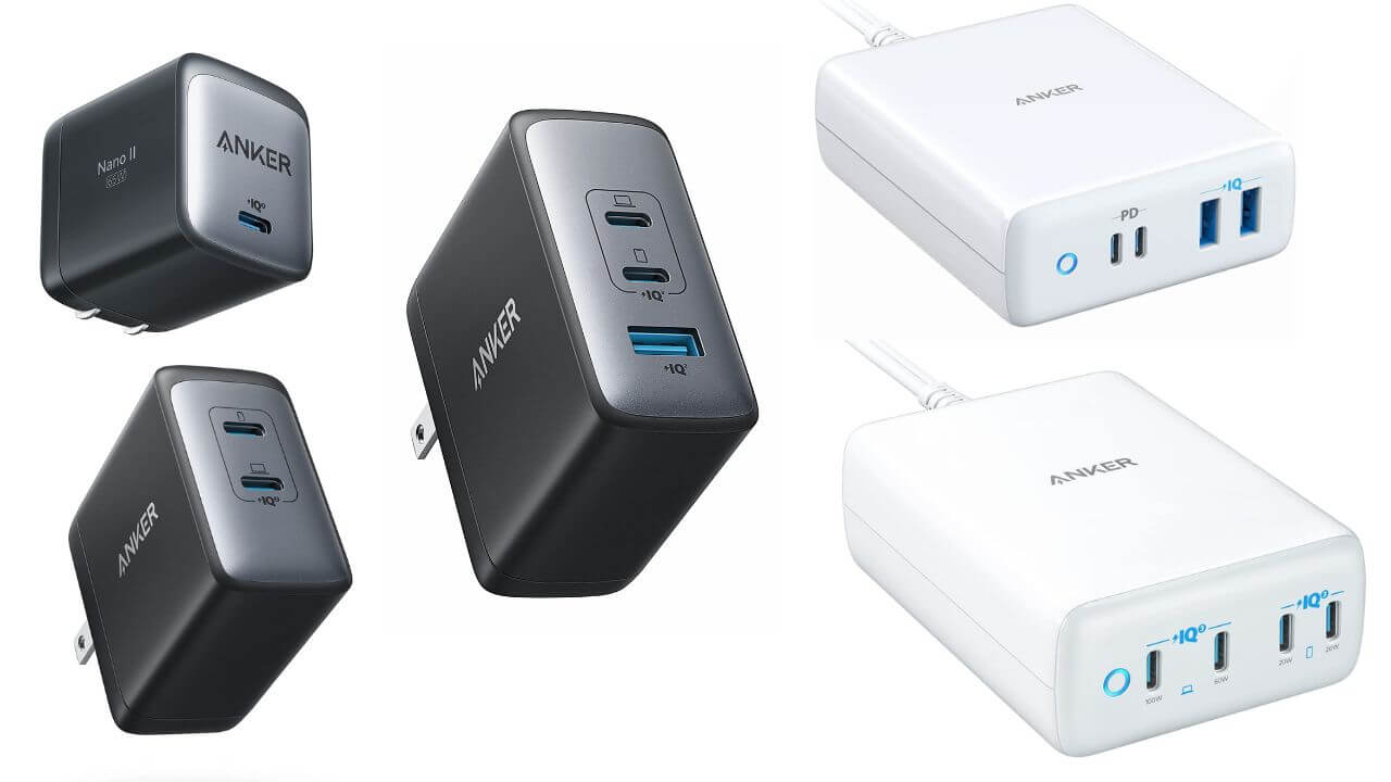 Anker Chargers for MacBook Pro and Air