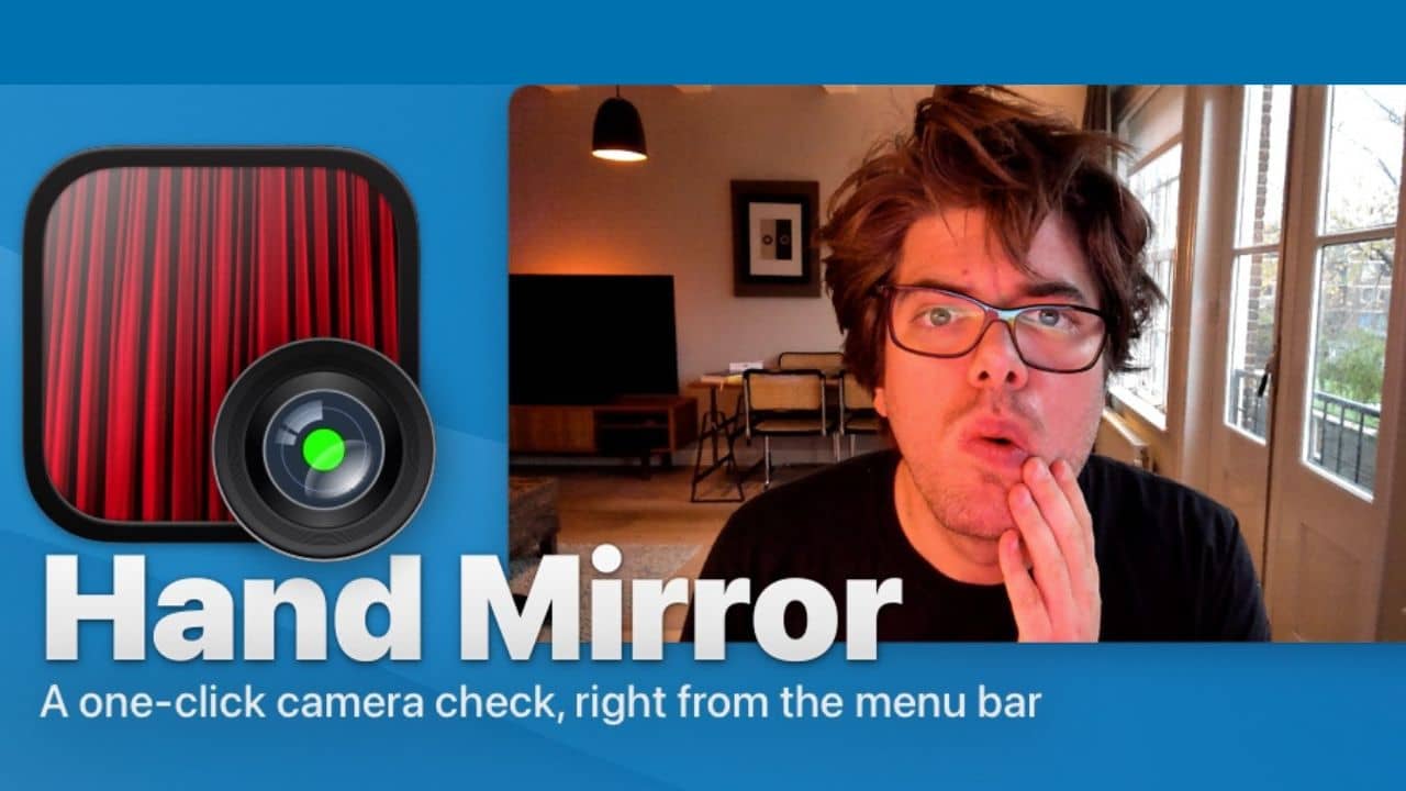 Hand Mirror (App that leaves behind all the worries of embarrassing video call experiences)