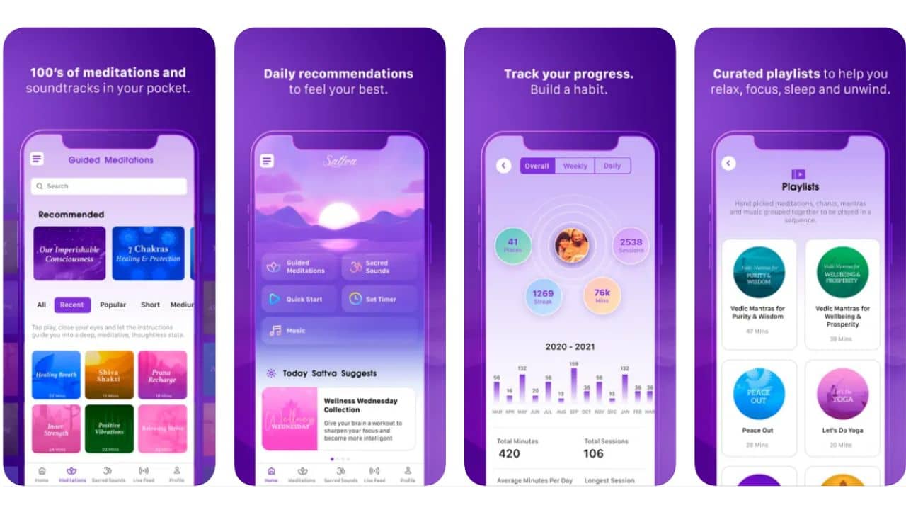 Sattva App Store SS