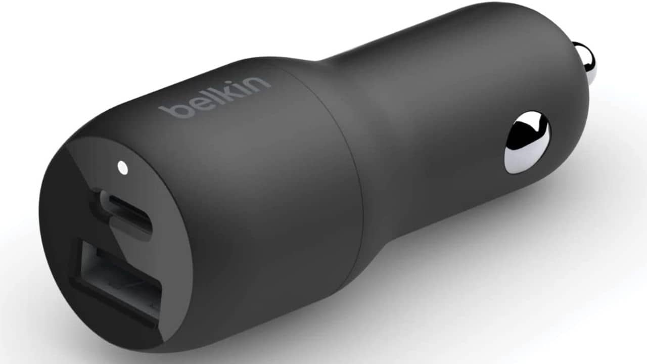 Belkin 37W Dual-port Fast PPS Car Charger