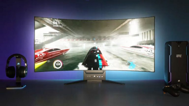 45-inch Bendable Monitor announced by Corsair