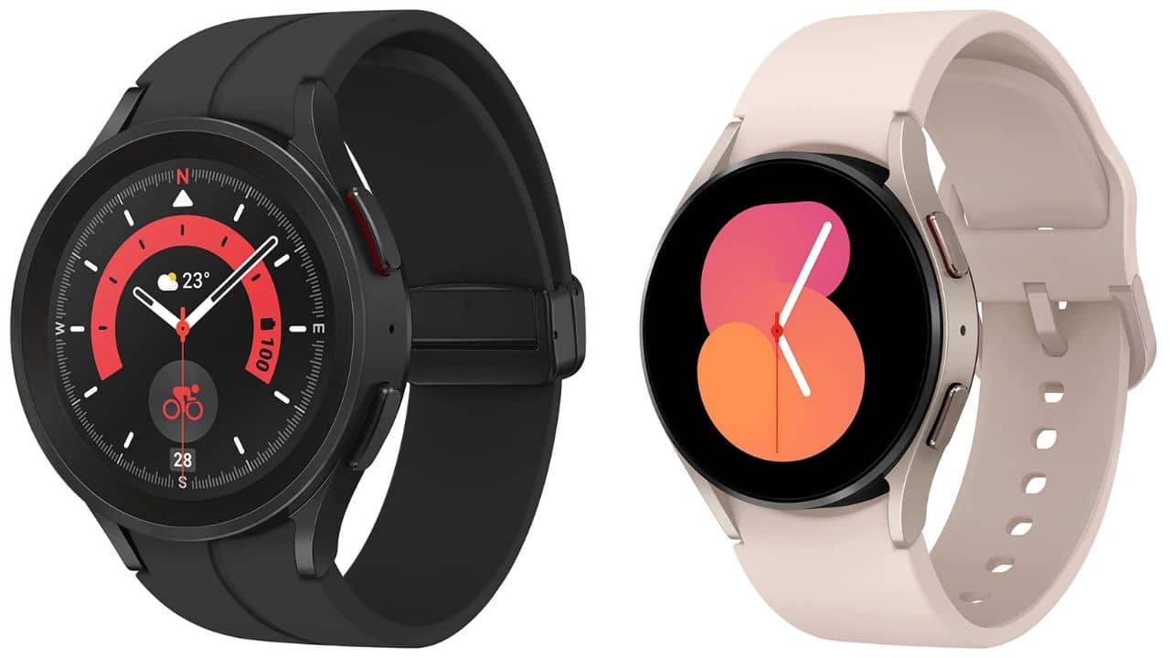 Galaxy Watch 5 and Galaxy Watch 5 Pro