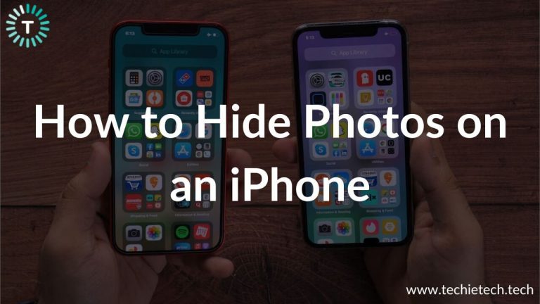 How to hide photos on an iPhone Banner Image