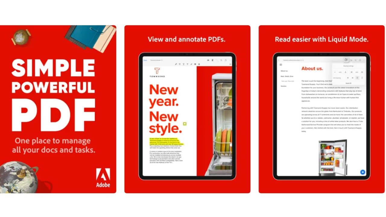 Adobe reader SS