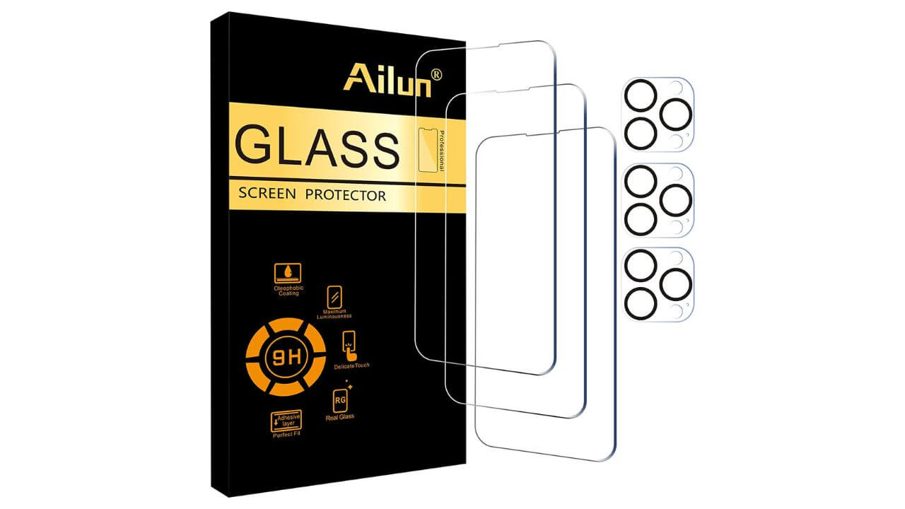 Ailun Glass Screen Protector for iPhone 14 Pro Max