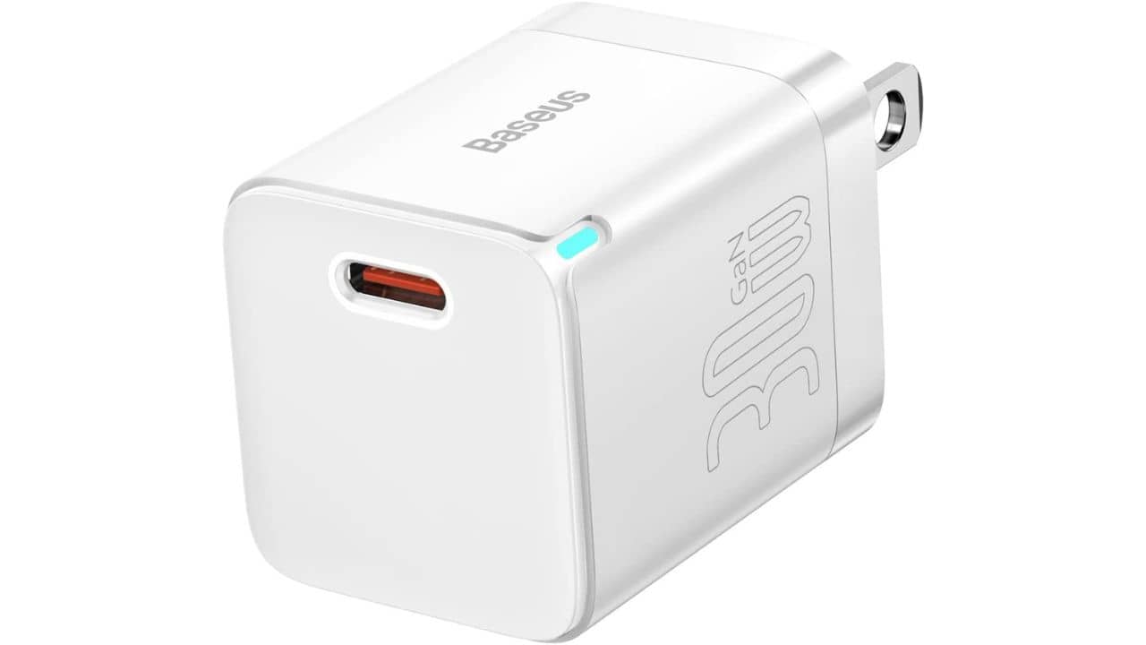 Baseus GaN 3 30W USB-C Charger (Smallest Fast Charger)