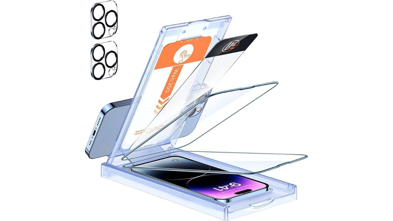 LK Glass Screen Protector and Camera Lens Protector