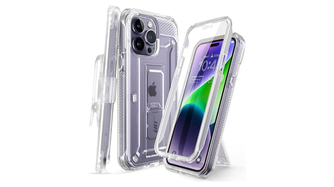 SUPCASE UB Pro Clear Case for iPhone 14 Pro Max