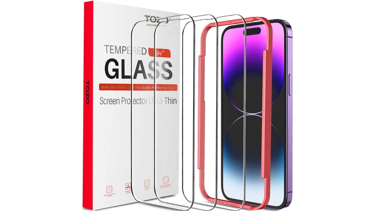 TOZO Tempered Glass Screen Protector