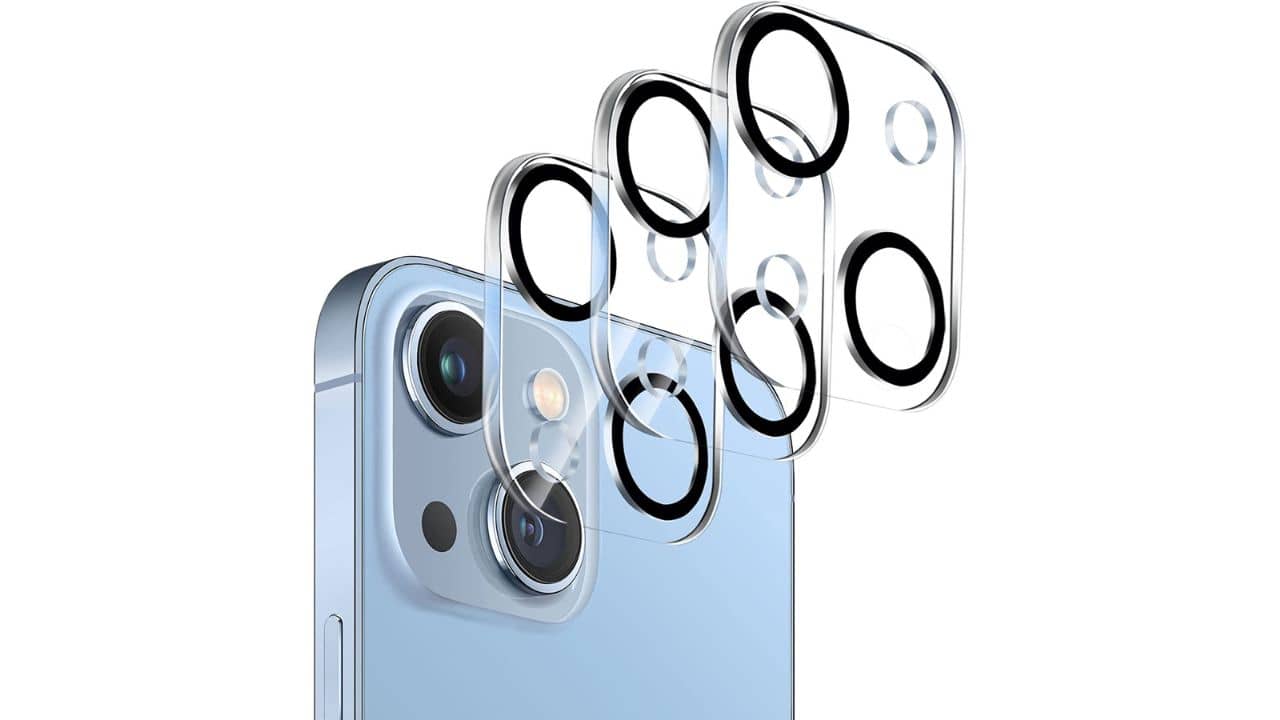 Dengduoduo Protective Camera Glass for iPhone 14 Plus