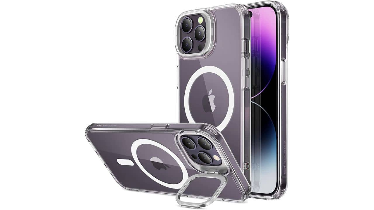 ESR Classic Metal Kickstand Case for iPhone 14 Pro Max