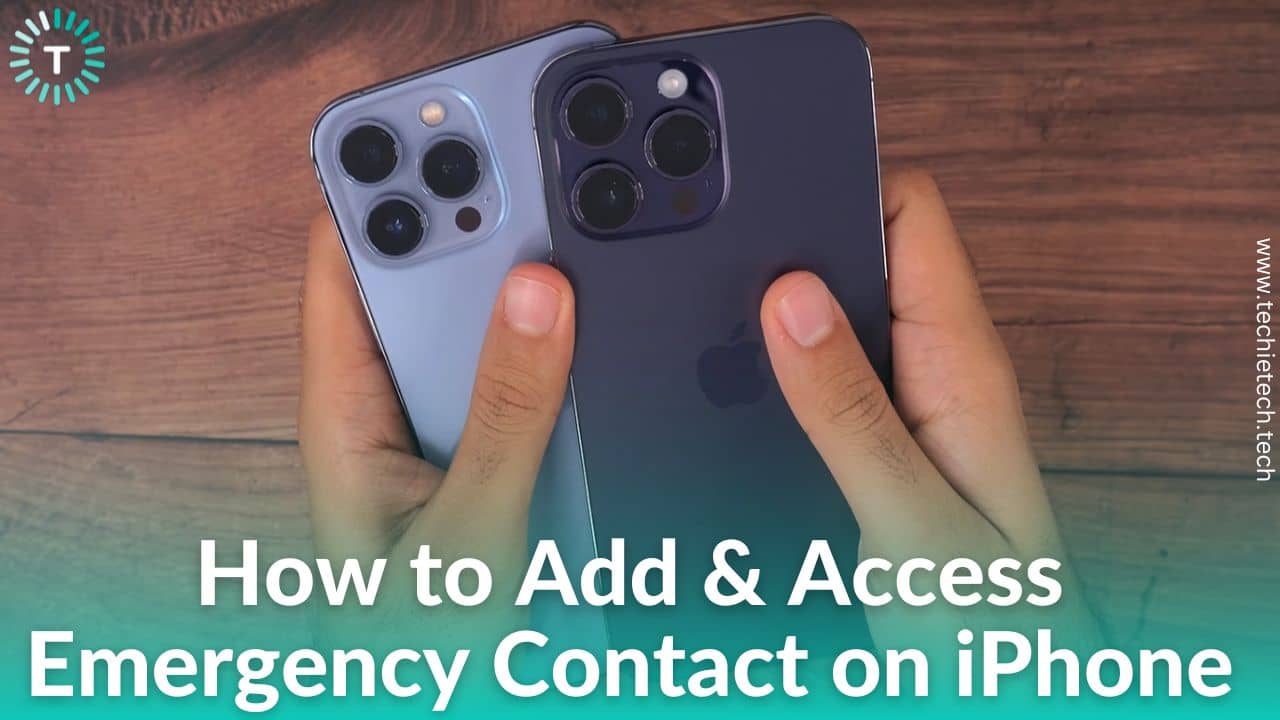 How to Add Emergency Contact on iPhone and Access It from Lockscreen (Step-by-step guide)