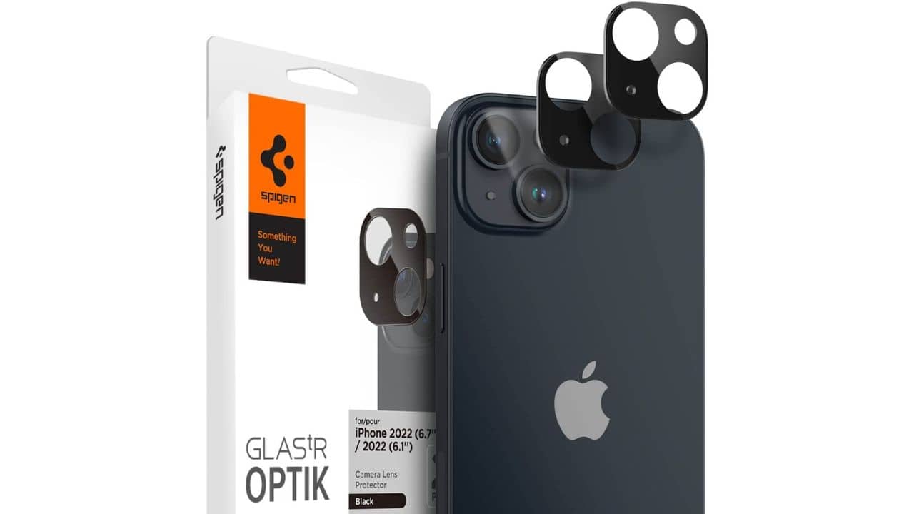 Spigen GlasTR Optik Camera Lens Protector for iPhone 14